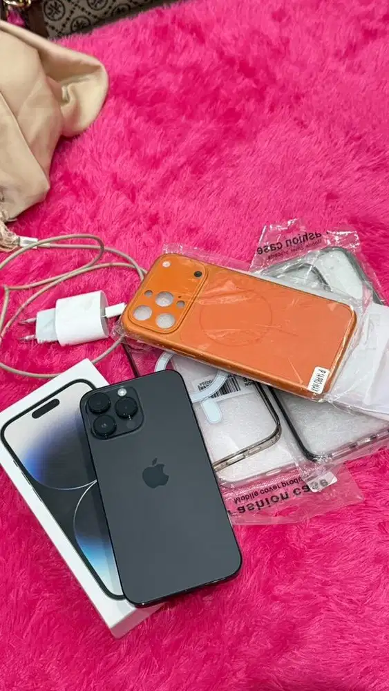 iPhone 14 Pro Max 512GB Black Eks iBox Lengkap