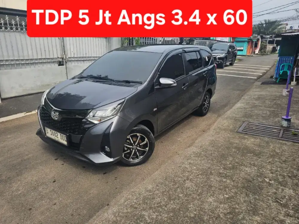 TDP 5 Jt Angs Termurah New Calya G 2023 Manual Abu Abu Low Km Like New