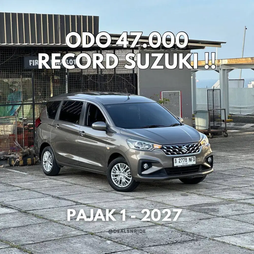 MURAH COYY !! PAJAK 1/2027 KM 47.000 SUZUKI ERTIGA GL AT 2023 MULUS