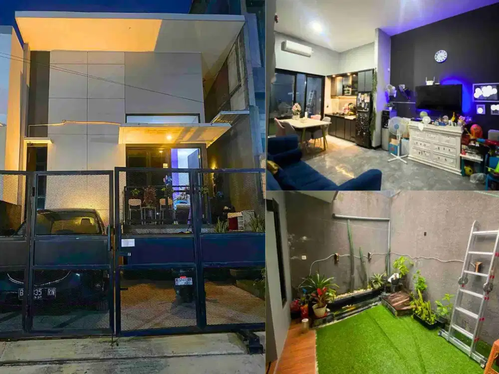 Tinggal Bawa Koper! Rumah Full Furnish di Tembalang Dijual 780 Juta Nego – Ada Bathtub & Kolam Koi