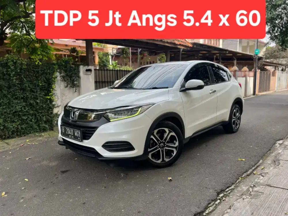 TDP 5 Jt Angs Termurah HRV SE 2019 Matic Putih Low Km Like New