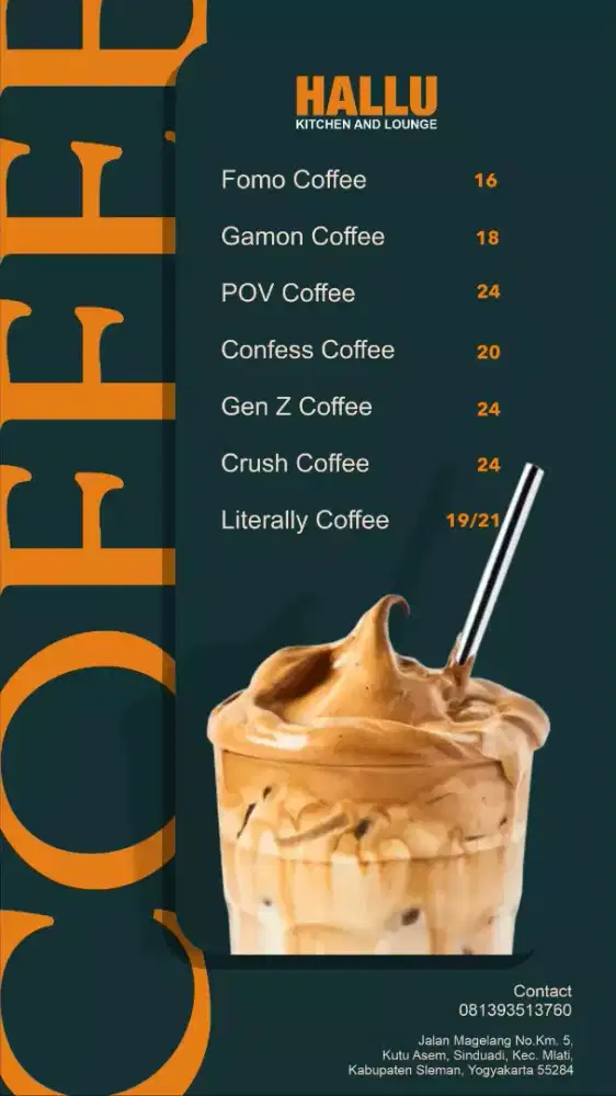 Dicari barista coffee shop yg sdh berpengalaman