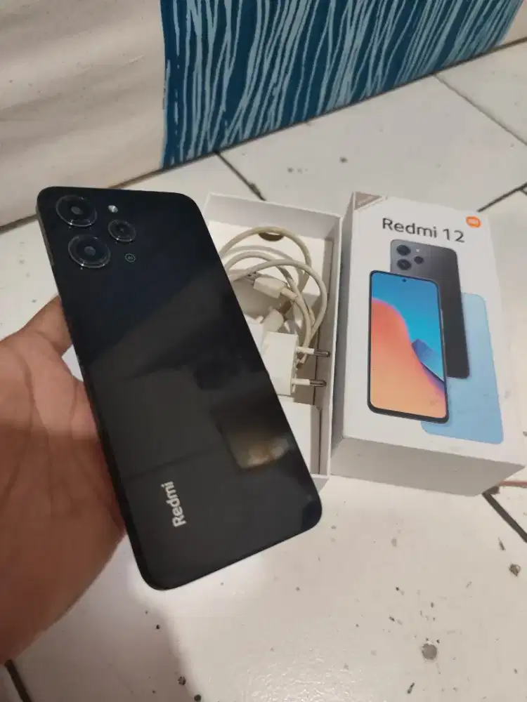 SECOND REDMI 12 8/256 FULLSET FULL ORIGINAL