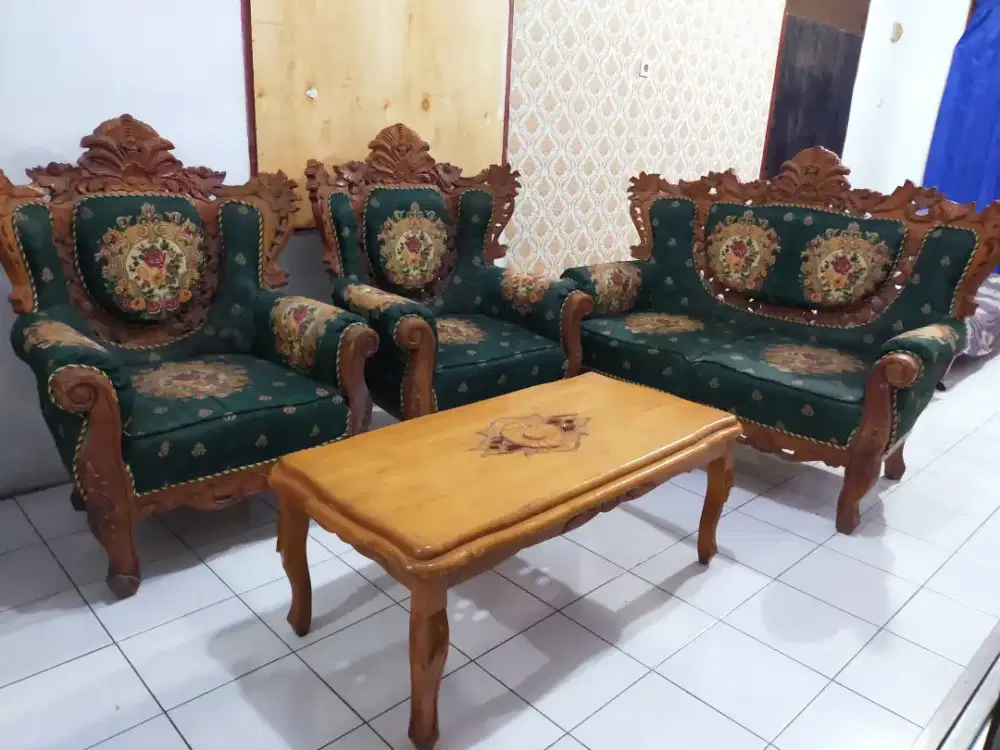 Kursi tamu jati / jepara