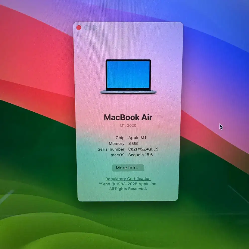 Macbook Air M1 13 Inch Ram 8 Ssd 512 lengkap Space Grey desain edit