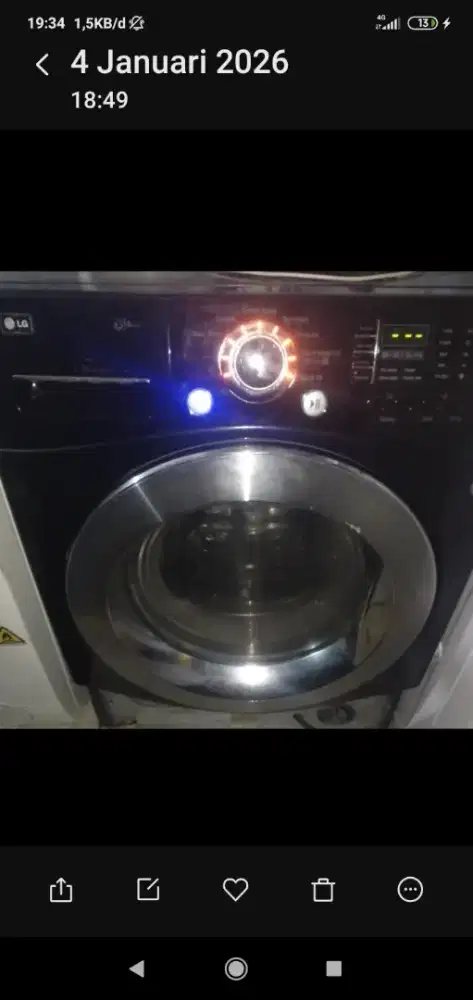 Mesin cuci metk LG kap 10 kg