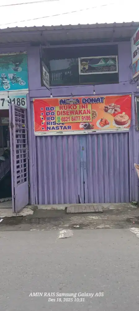 Disewakan kios tempat usaha