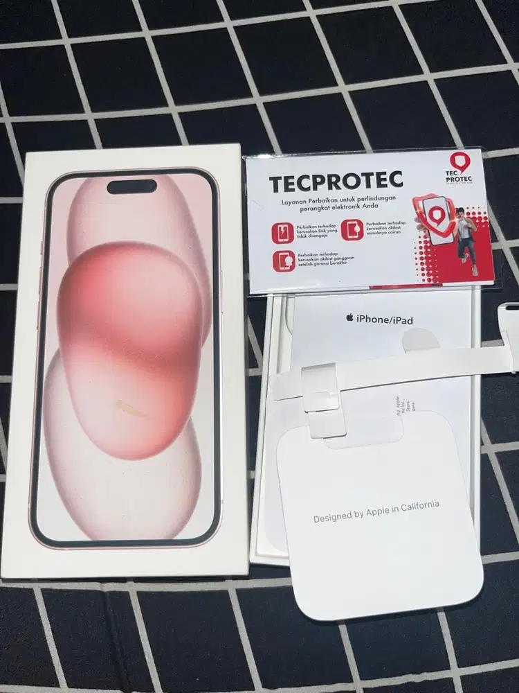 di jual ip 15 256 GB EX IBOX masih garansi apple