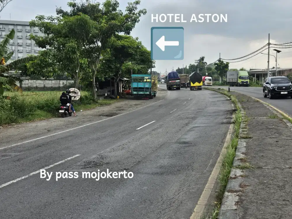 Lahan nol jalan raya by pass mojokerto