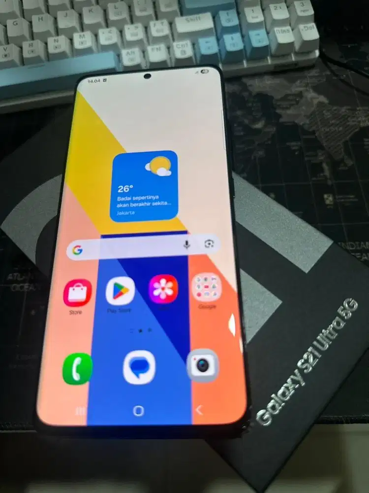 Samsung S21 Ultra 5G 256gb Mulus Like New