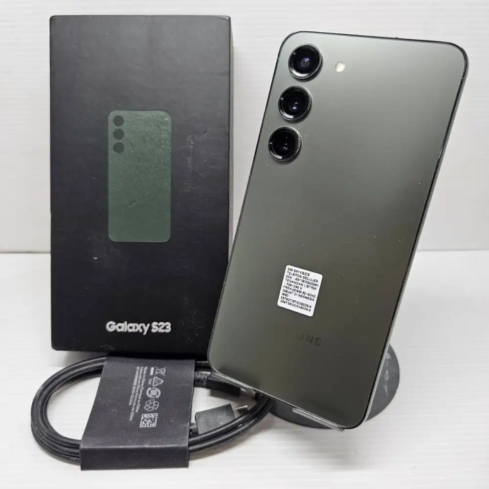 LIKE NEW SAMSUNG GALAXY S23 5G 8/256 EX SEIN GREEN MULUS  NO MINUS FUL