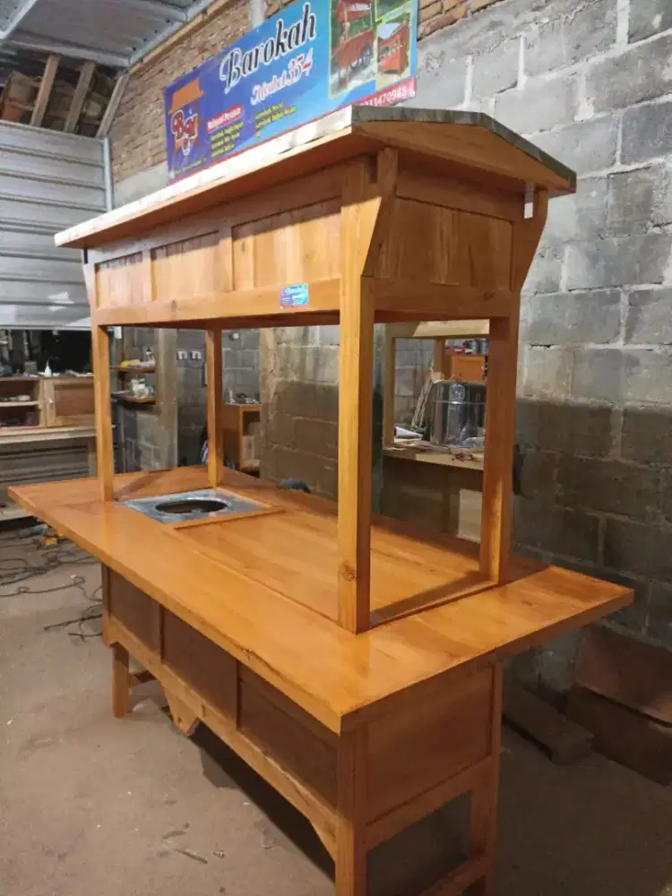 Sedia Gerobak Angkringan, Bakso Mie Ayam, Bubur, Sate, Soto, Pecel dll