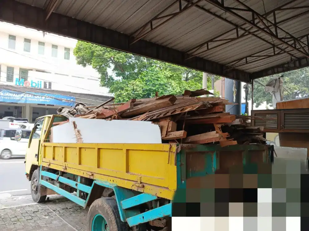 Jasa buang puing sampah proyek terdekat