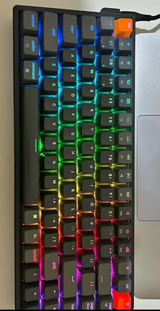 Keyboard keychron k2v2 lengkap