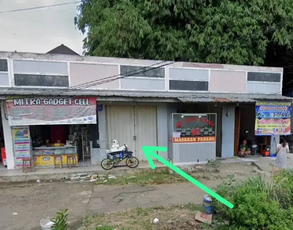 disewakan toko/kios/ruko di pertokoan perumahan villa melia rawakalong