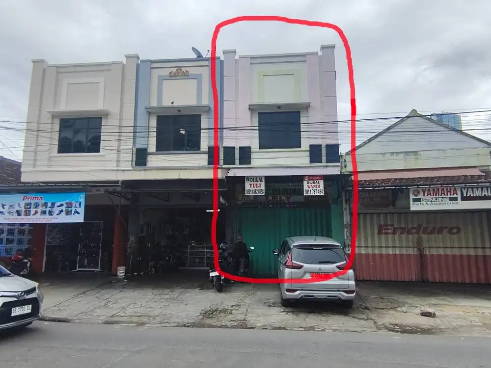 JUAL RUKO 2 LANTAI DAERAH BUKIT RANDU BANDAR LAMPUNG