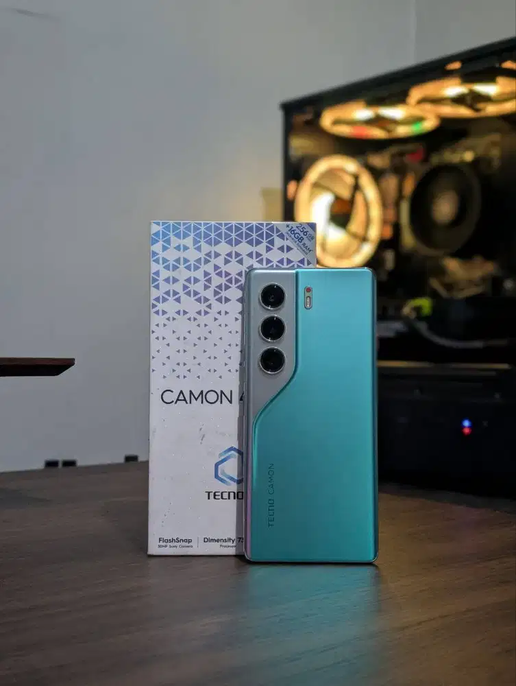 Tecno Camon 40 Pro 8/256 Fullset Garansi ON
