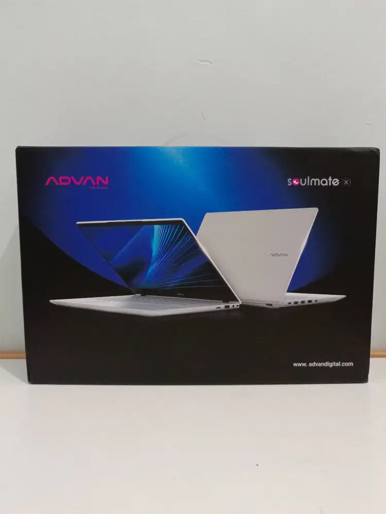 Laptop Pelajar Anak Sekolah Advan Soulmate X Kondisi Baru Garansi
