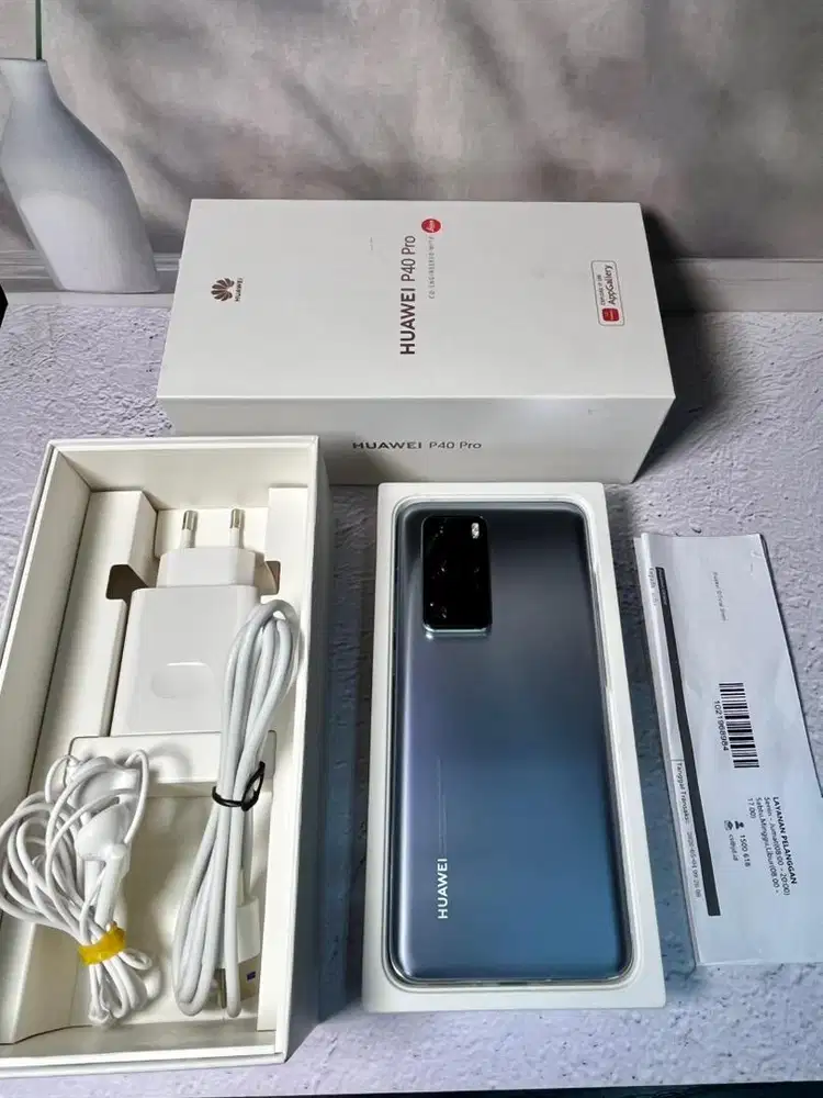 huawei p40 pro 256gb ex indo super mulus like new fullset original