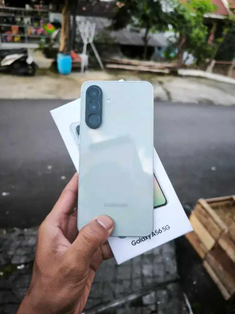 samsung a56 5g 8/256 fullset mulus masi garansi