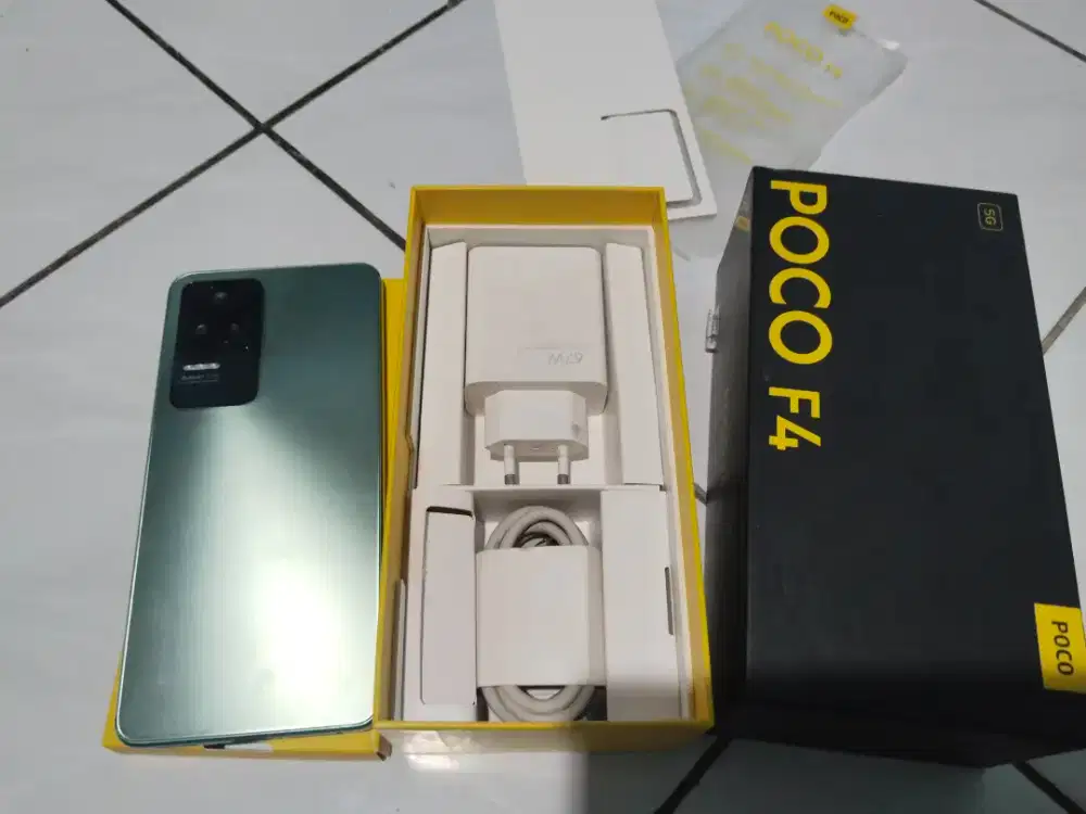 Poco f4 ram 8/256 gb second fullset orian