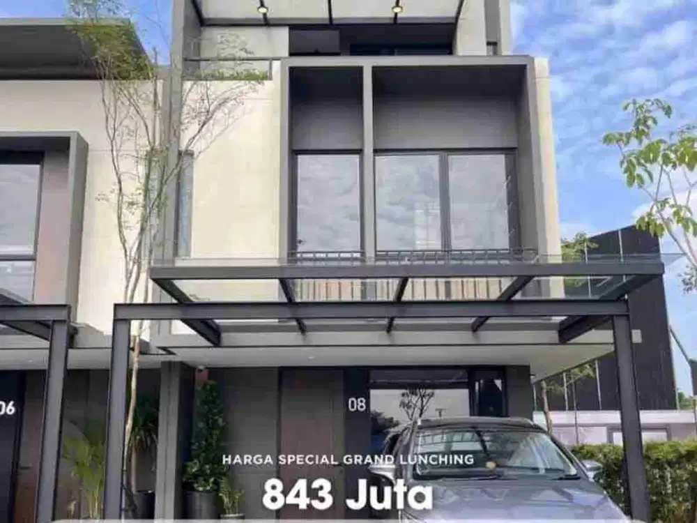 Rumah 3 lantai 4 kamar promo dp di subsdi.lokasi di lippo cikarang