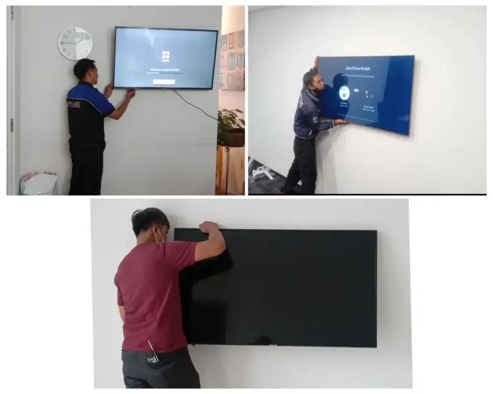 Pasangkan bracket dan Braket +pasang terimarapih breket bracket led tv