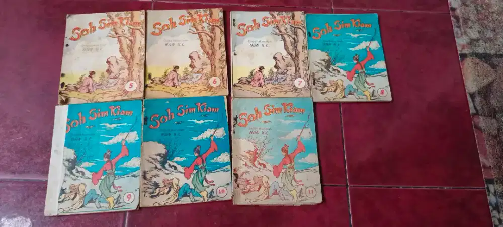 Buku komik cina