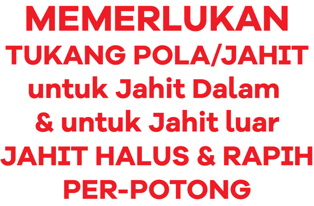 Pakaian Jadi Pria dan Wanita