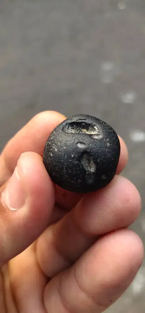 (WAJIB Transaksi Offline) Batu Meteorite 11,47Grams Natural