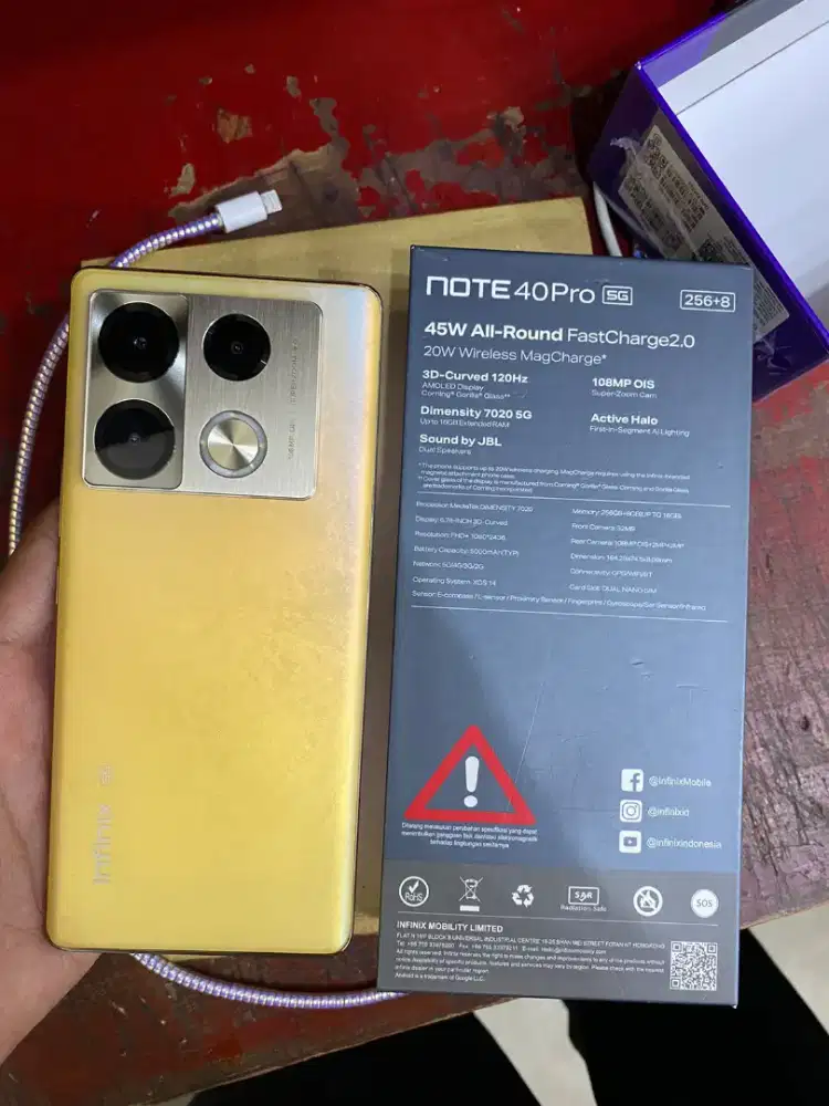 Infinix note 40 pro 5G