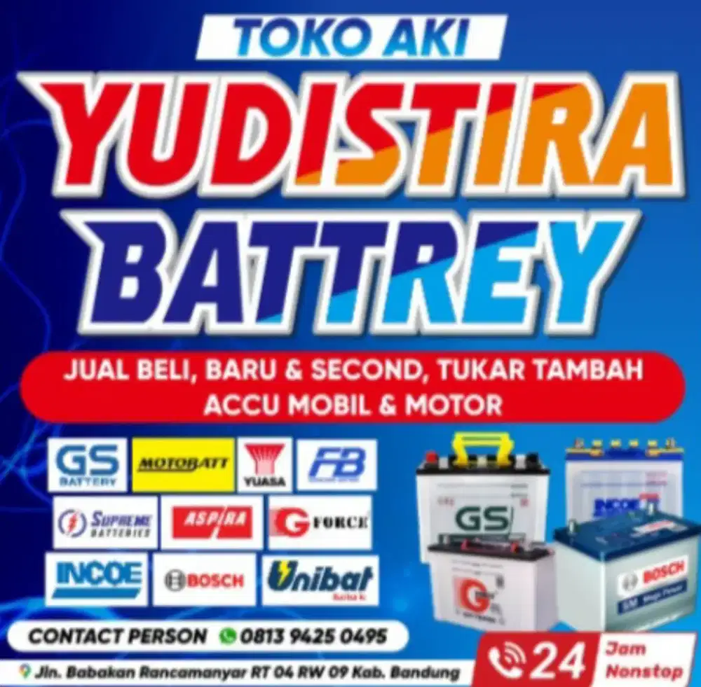 Aki mobil baru dan bekas