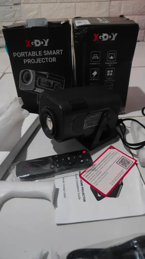 Proyektor smart gimbal 5 mini