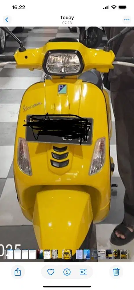 Jual Vespa Iget 125 cepat, murah