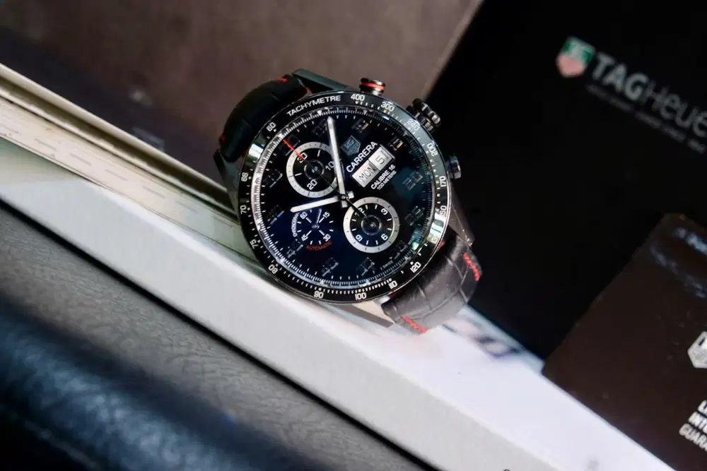 Tag Heuer Carrera Day Dated Black Titanium