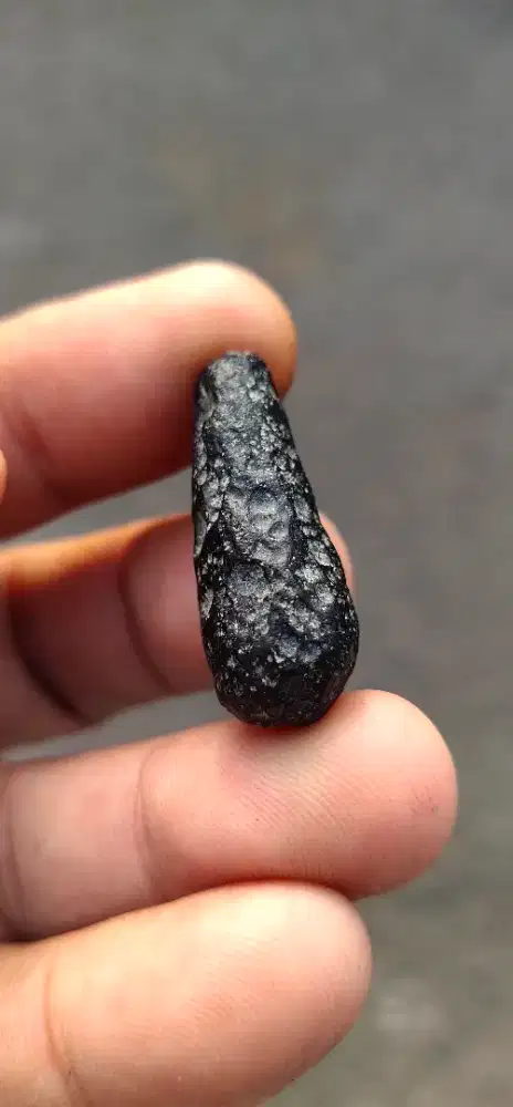 (WAJIB Transaksi Offline) Batu Meteorite 6,5 Grams Natural