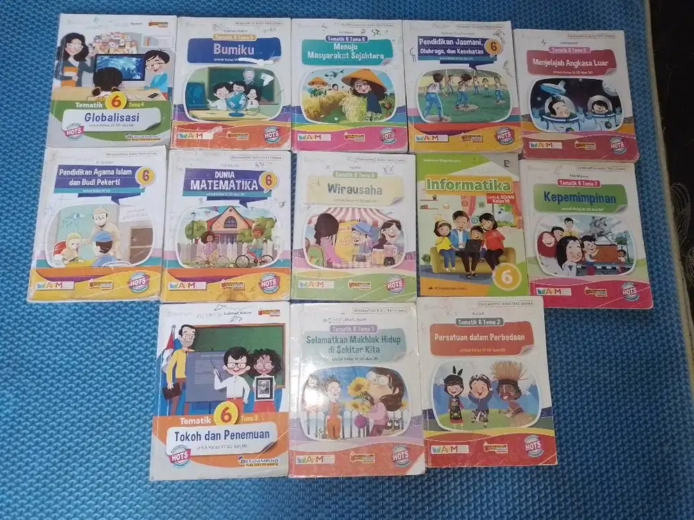 Dijual Buku Pelajaran SD Murah Meriah