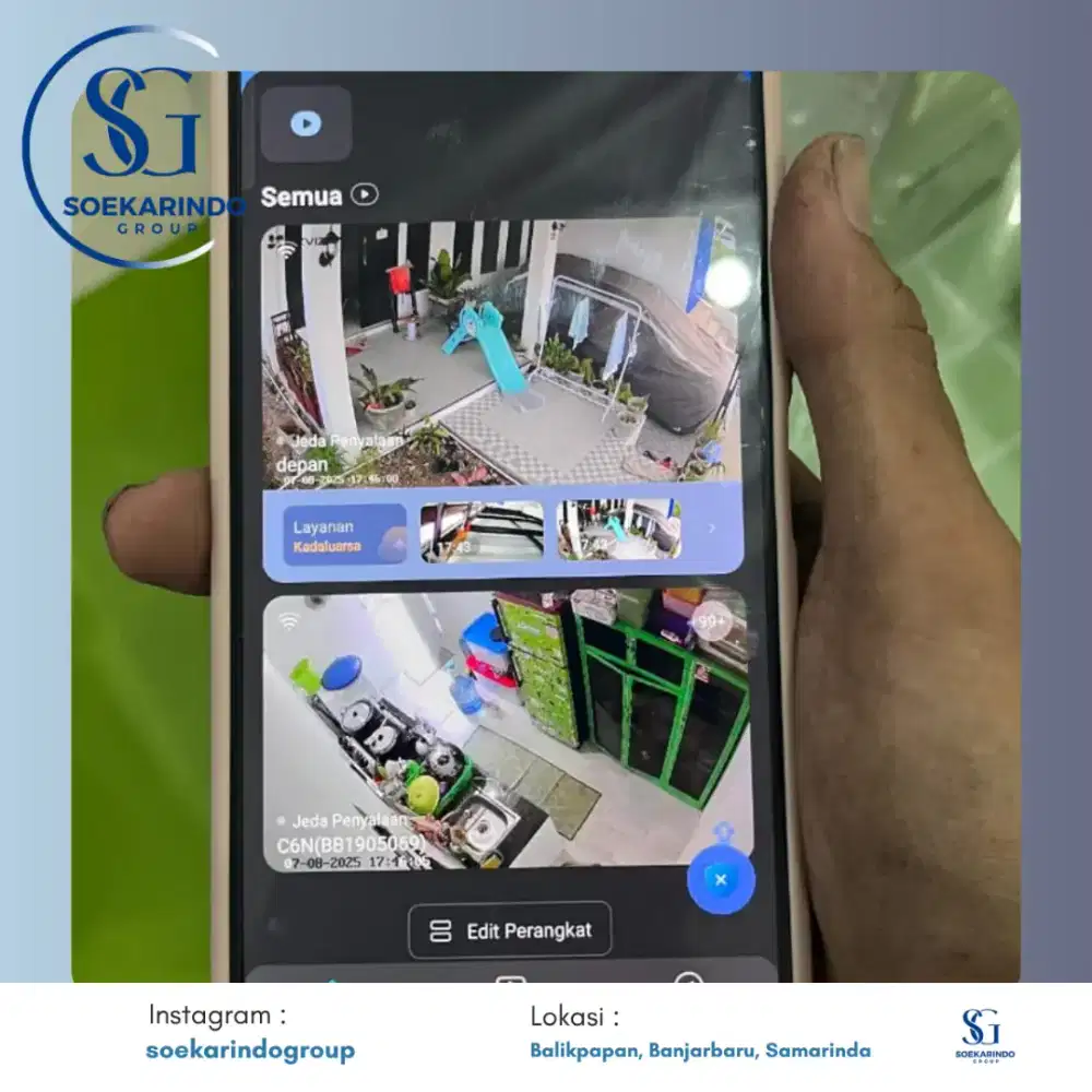 PAKET CCTV MURAH TERDAPAT FITUR SENSOR ALARM