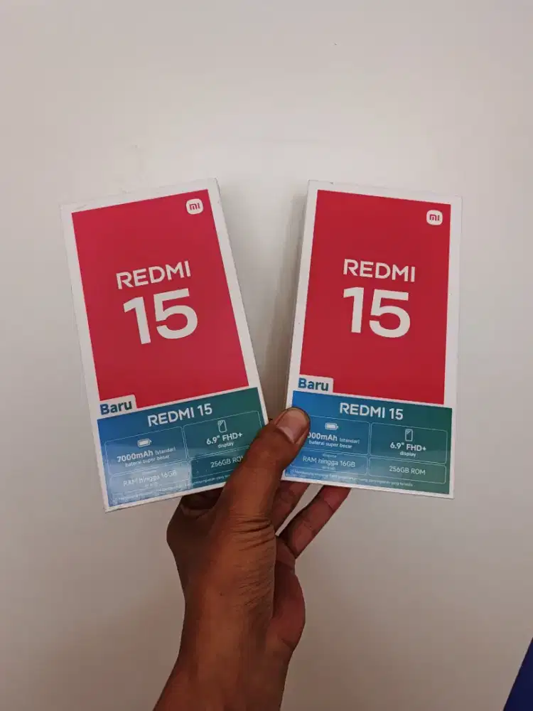 Xiaomi Redmi 15 NFC 8+8/128 Garansi resmi selama 15bln
