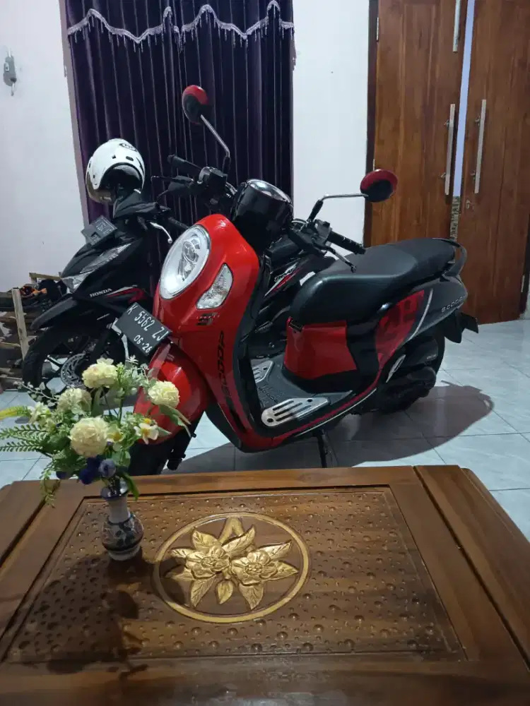 Jual motor scoopy 2021 ss lengkap