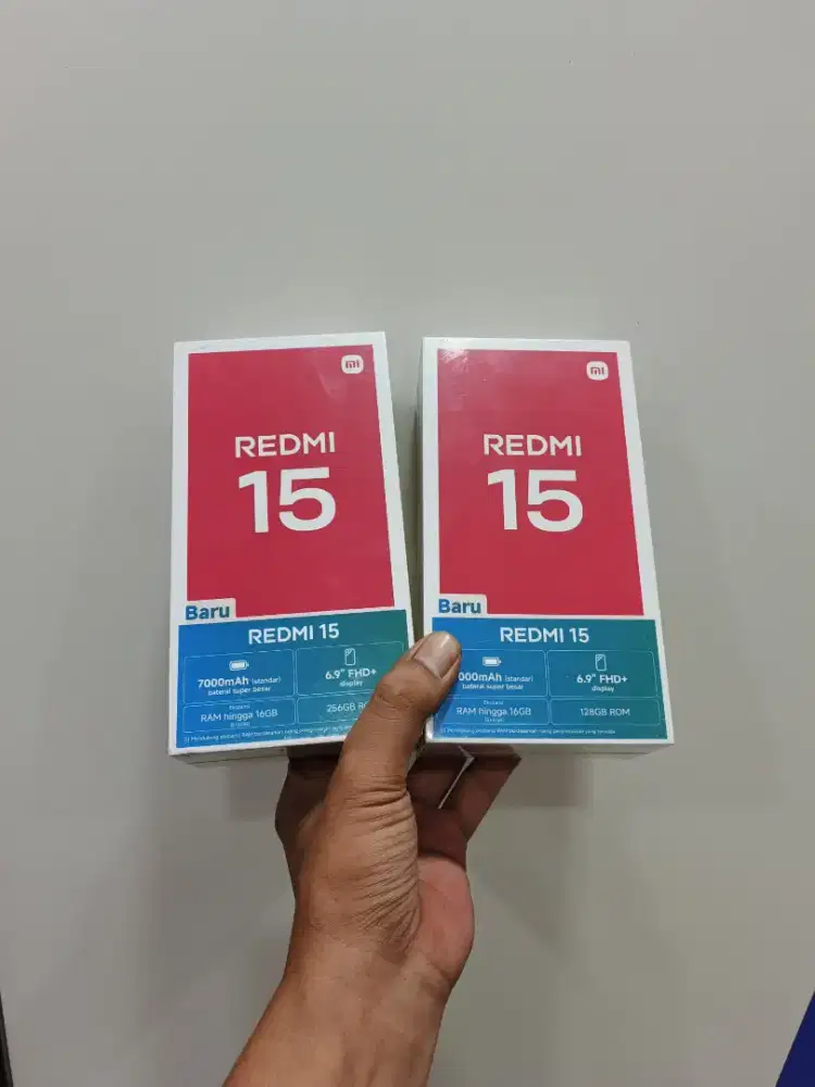 Xiaomi Redmi 15 NFC 8+8/256 Garansi resmi selama 15bln