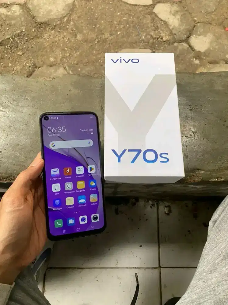 Jual Vivo y70s 12/512 fullset