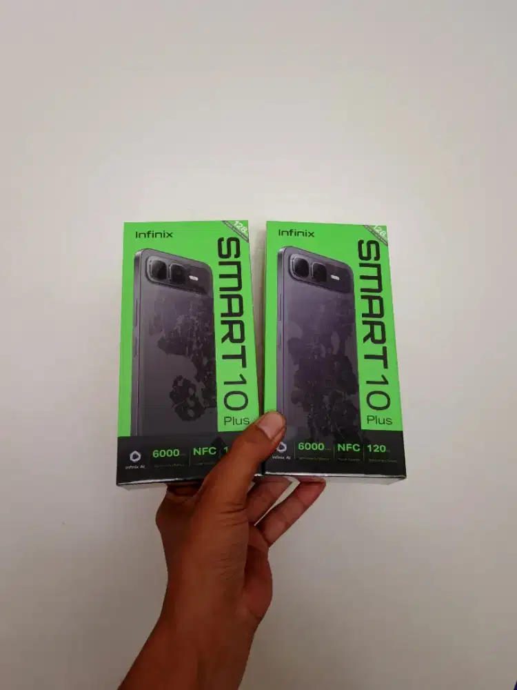 Infinix Smart 10Plus NFC 8+8/128 Garansi resmi 1thn