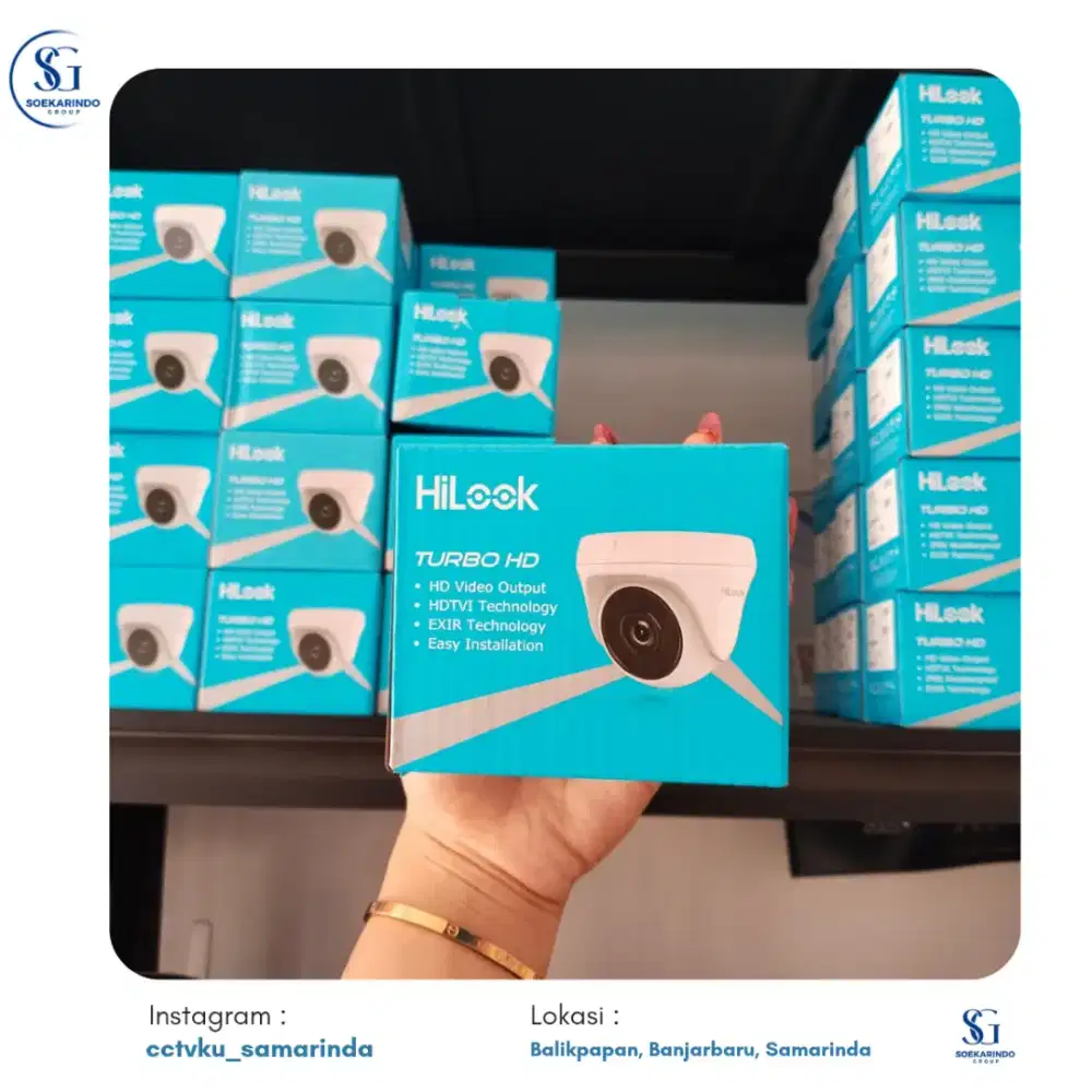 KAMERA CCTV HILOOK TERLARIS DI SAMARINDA