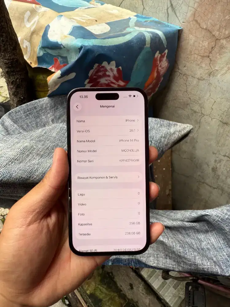 14 pro 256gb inter all operator
