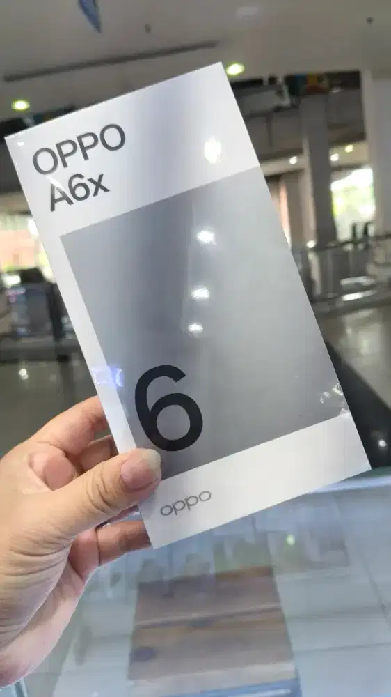Oppo A6x new garansi resmi 6/256gn