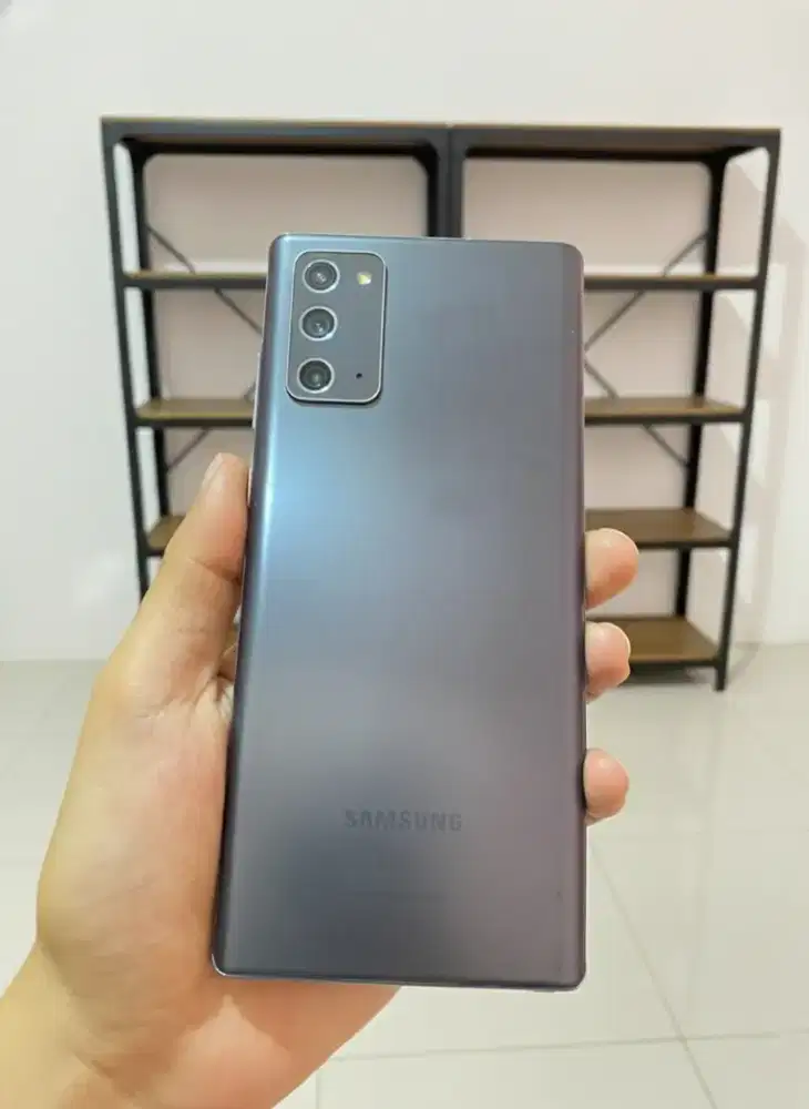 Samsung Galaxy Note 20 5G 8/256 Kondisi Sangat Mulus, Hp charger aja