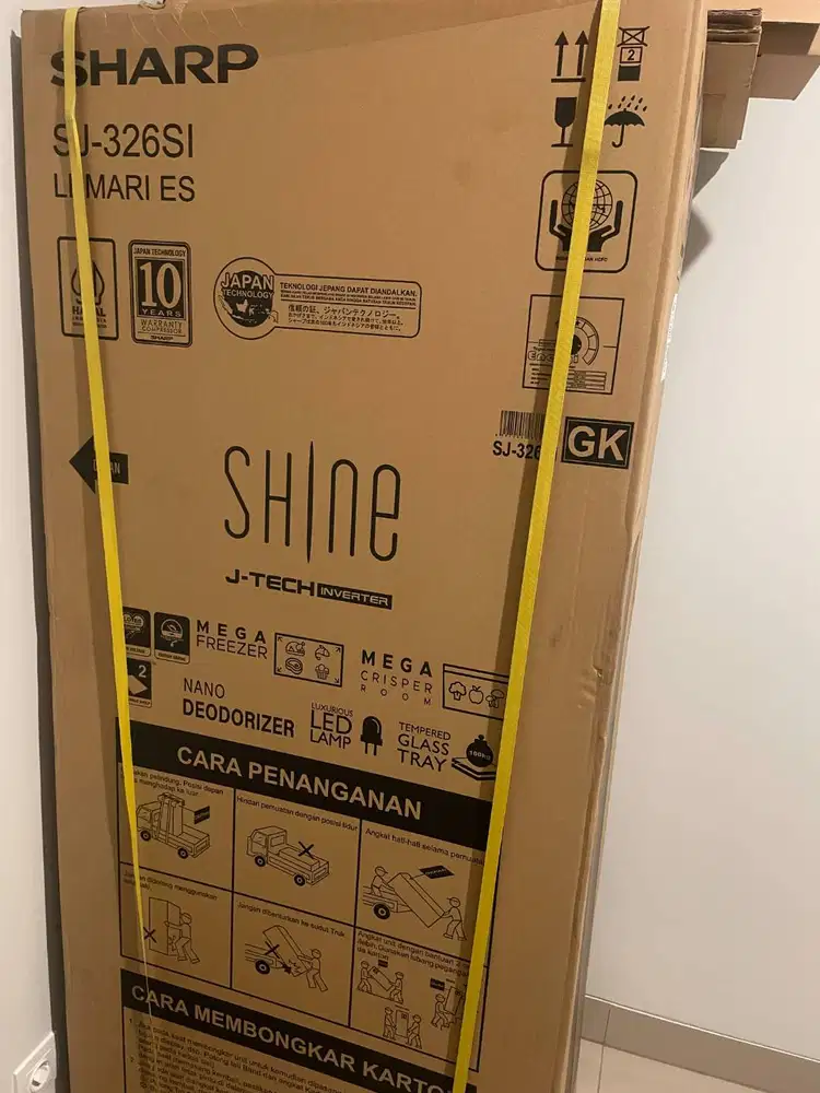 Kulkas Sharp 2 Pintu Baru SJ-326