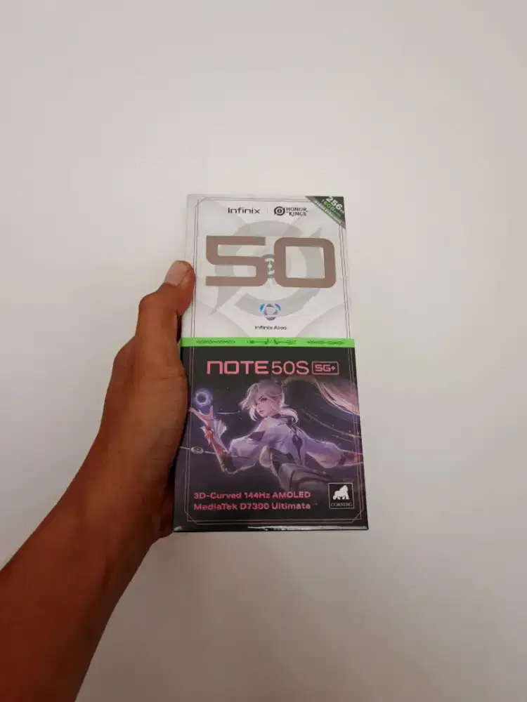 Infinix Note 50s 5G 8+8/256 Garansi resmi 1thn