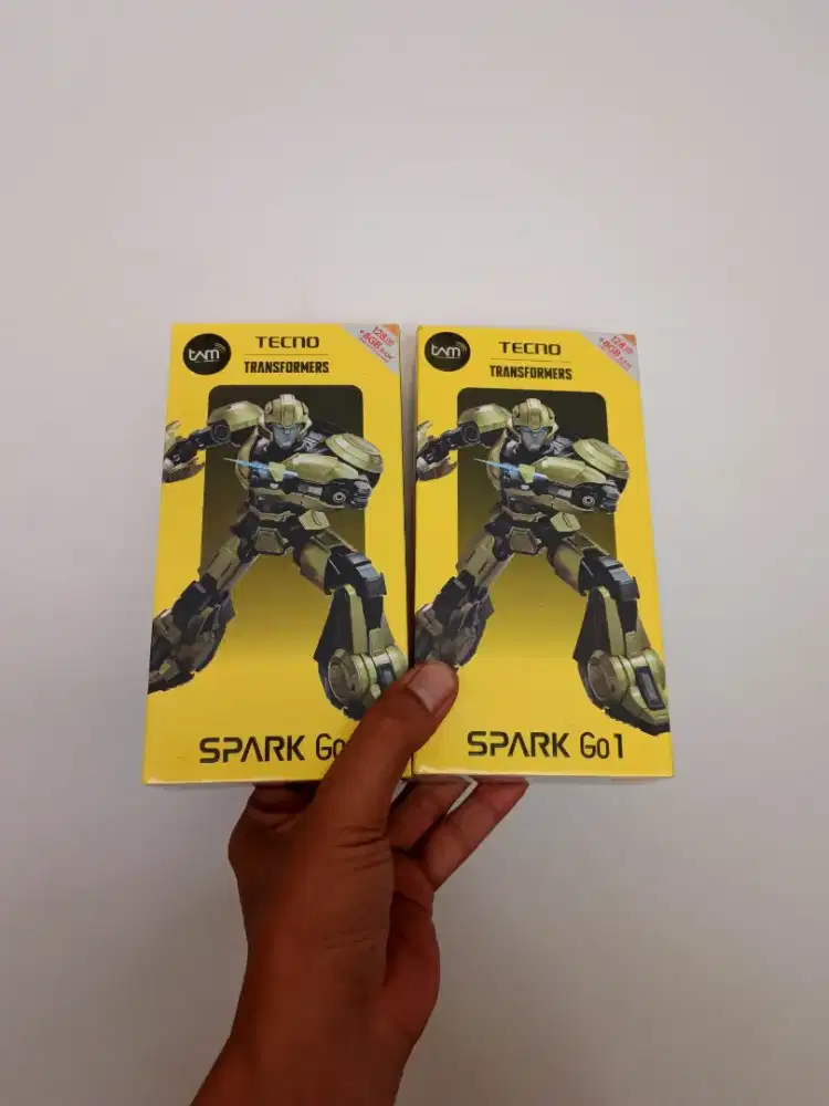 Tecno Spark GO1 4+4/128 Garansi resmi 13bln